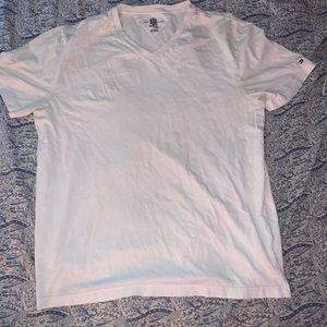 Men’s Tommy Hilfer White V-Neck Size: L